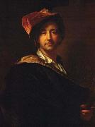 Hyacinthe Rigaud Self portrait oil painting on canvas